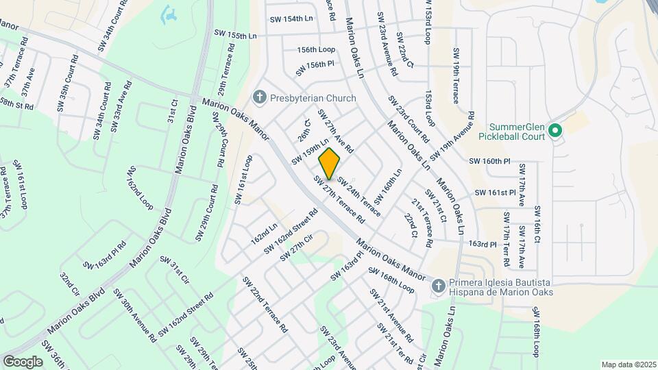 16171 SW 27th Terrace Rd Map and Location Details