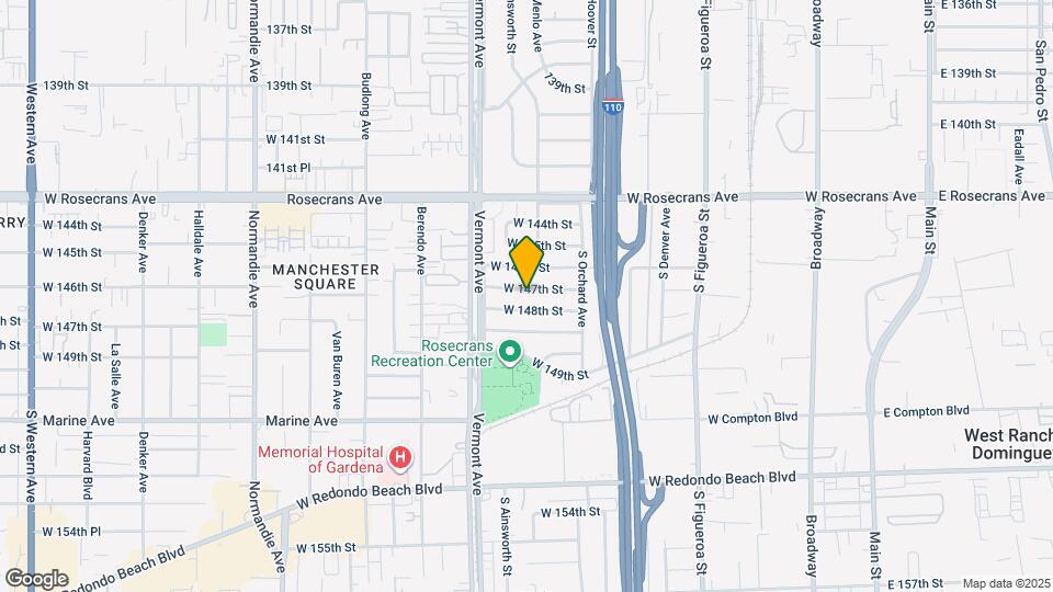 814 W 147th St, Unit Side Map and Location Details