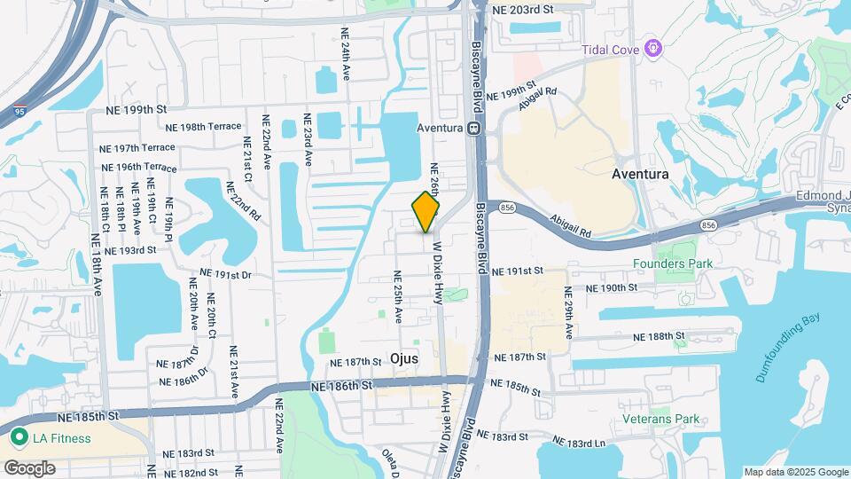 2570-2576 NE 193rd St Mapa y Detalles de la Ubicación