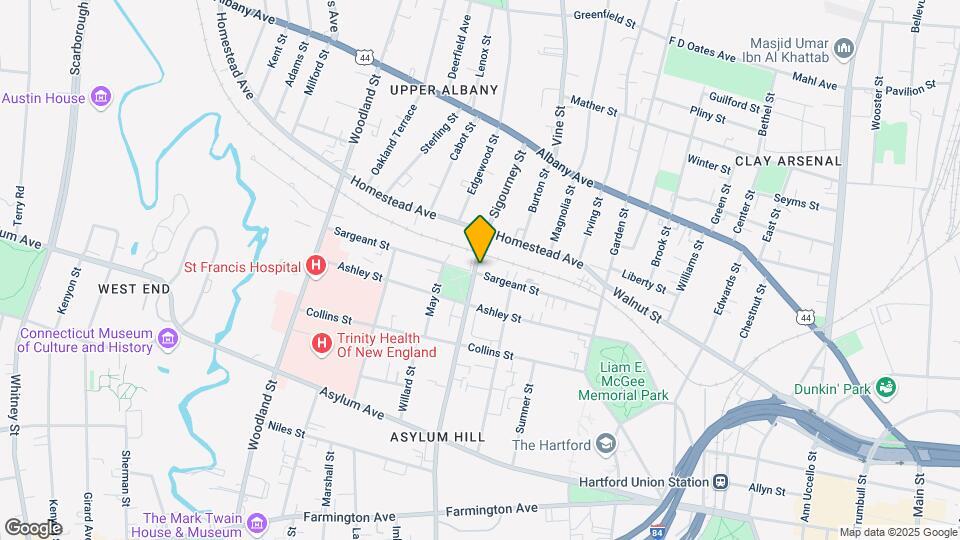 146 Sargeant St, Unit 2W Map and Location Details