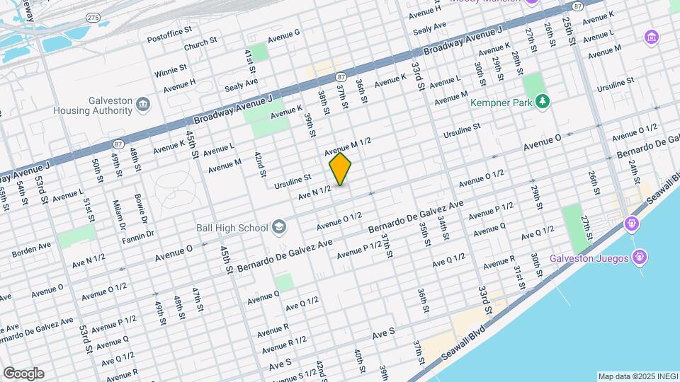 3815 1/2 Ursuline St Map and Location Details