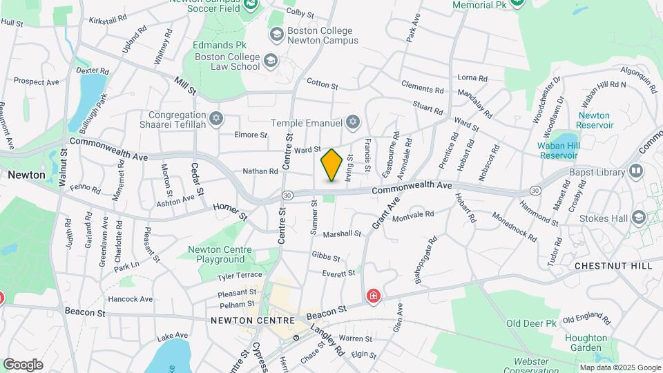 569 Commonwealth Ave, Unit 2 Map and Location Details