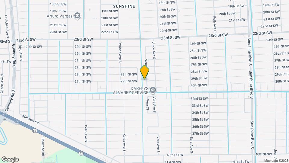 2808 Vera Ave S Map and Location Details