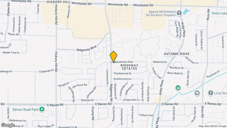 6211 Midsummer Way Map and Location Details