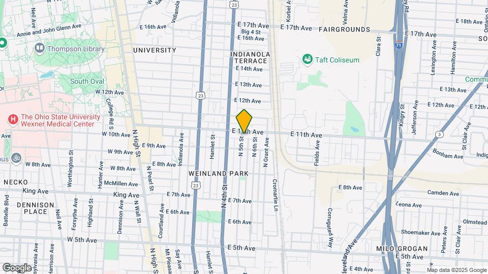1500-1502 N 5th St Map and Location Details