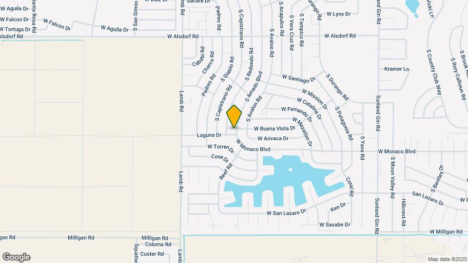 15280 S Amado Blvd Map and Location Details