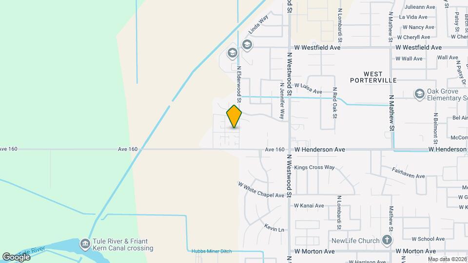 2624 W McComb Ave Map and Location Details