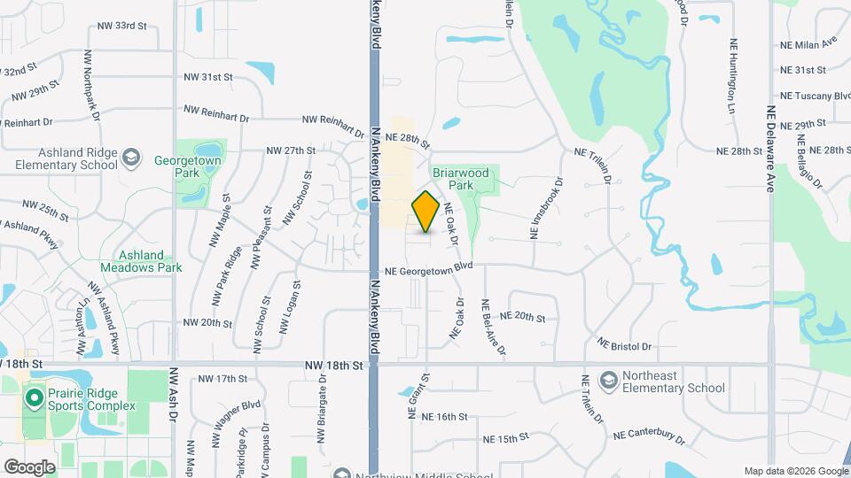 213 NE 23rd Ln Map and Location Details