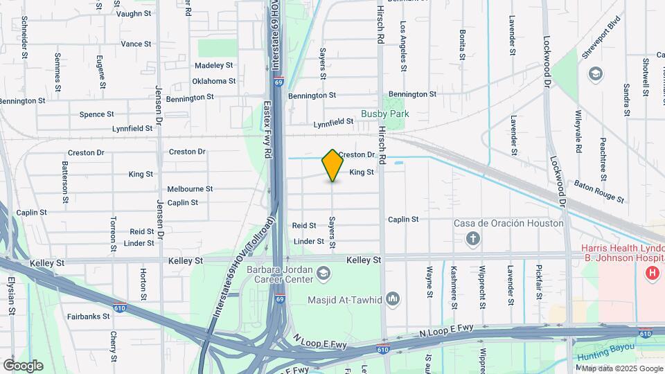 6324 Sayers St Map and Location Details