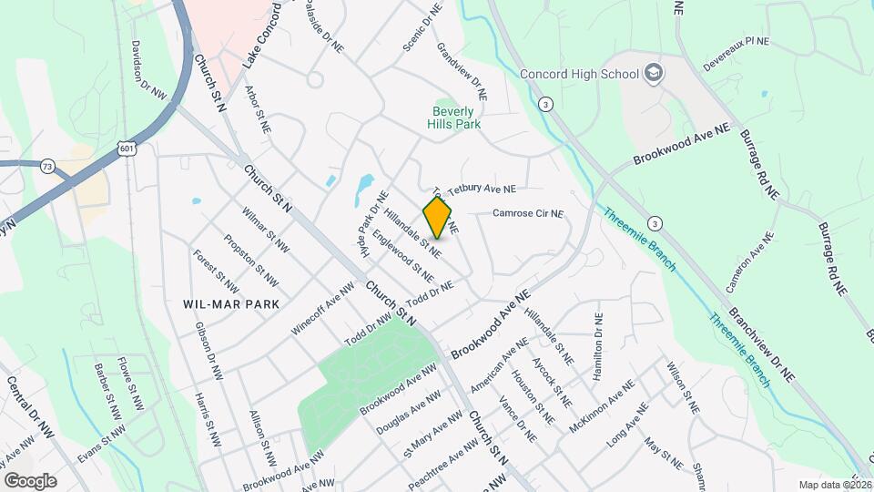 538 Hillandale St NE Map and Location Details