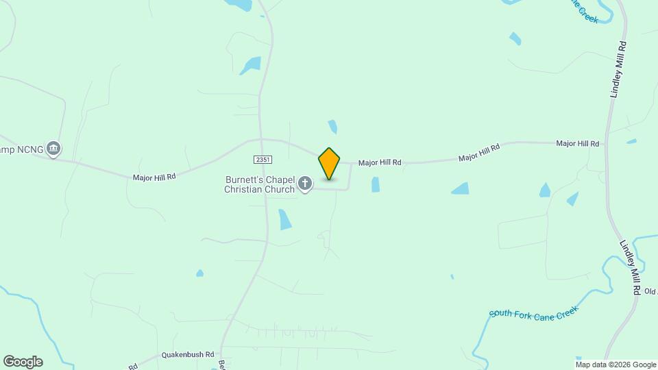 2008 Burnett Church Rd Mapa y Detalles de la Ubicación