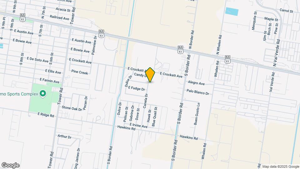 416 Canela Dr Map and Location Details