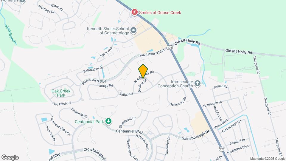 815 Doulton Ln Map and Location Details