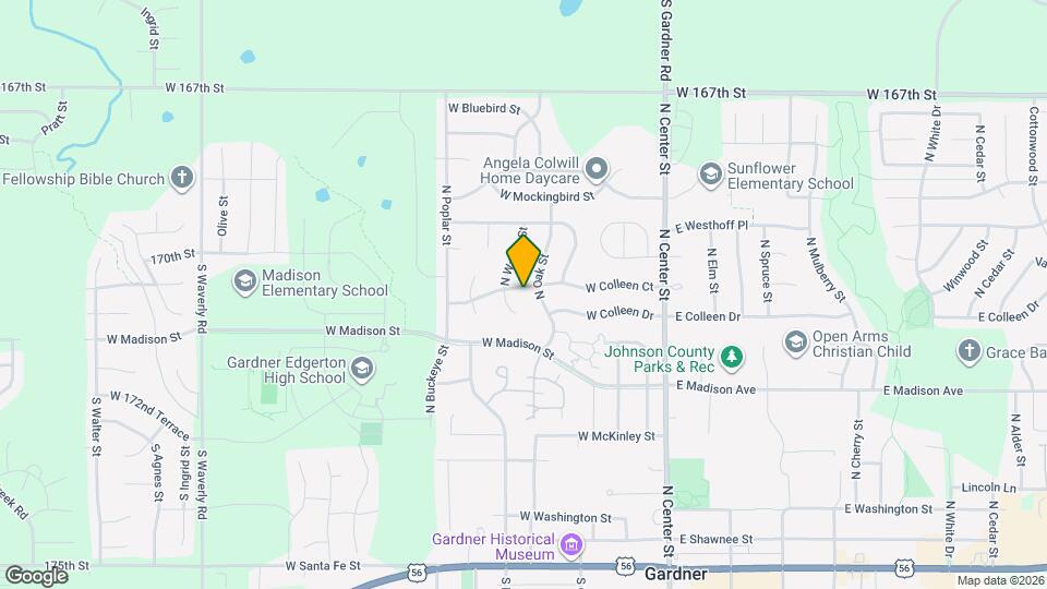 325 W Colleen Ct Map and Location Details