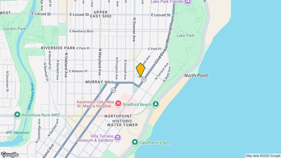 2533 N Lake Dr, Unit 2533 Map and Location Details