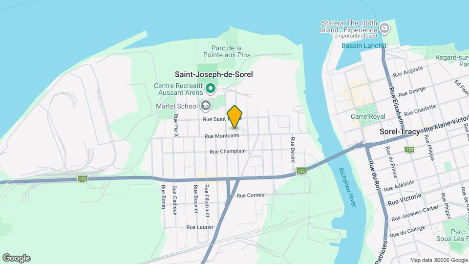 803 Montcalm Rue Map and Location Details