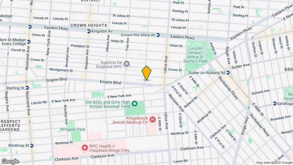 401 Schenectady Ave Map and Location Details