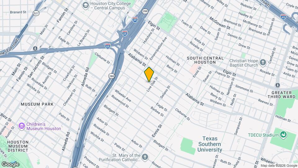 2514 Isabella St, Unit 2514 Map and Location Details