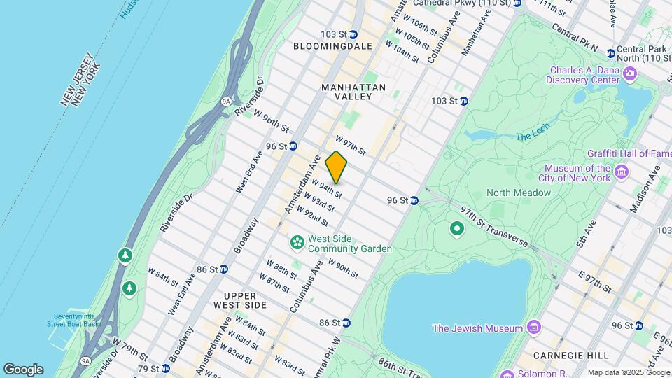 129 W 94TH St Map and Location Details