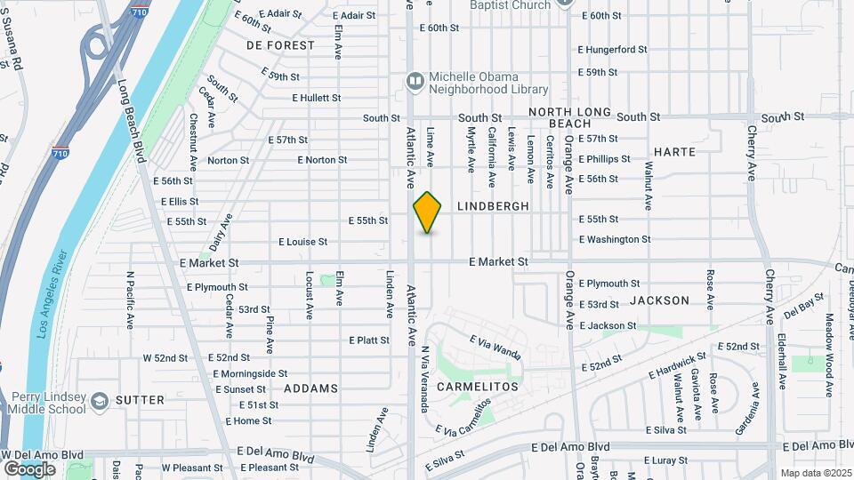 5447 Lime Ave Mapa y Detalles de la Ubicación