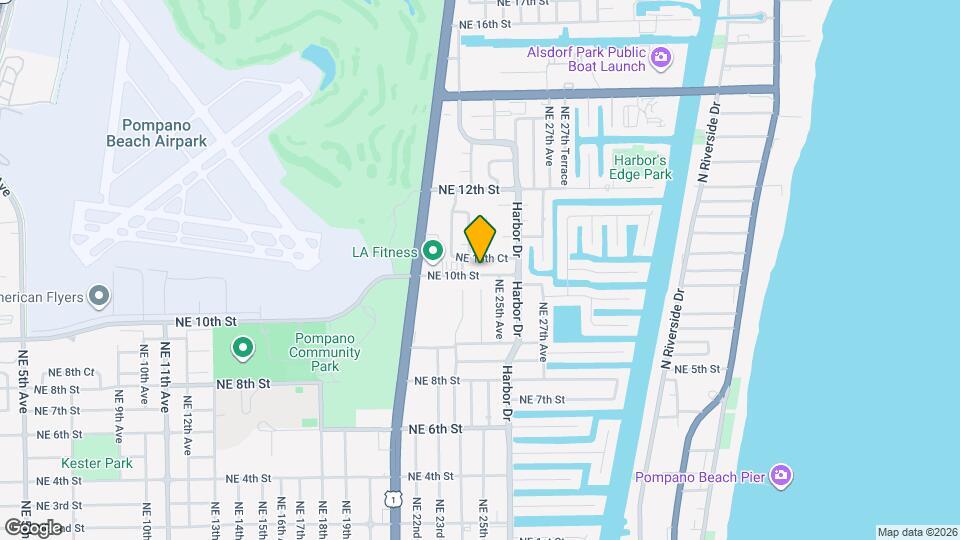 2401 NE 10th St Mapa y Detalles de la Ubicación