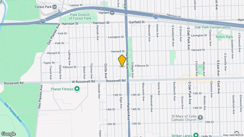 1100 Elgin Ave, Unit 1 Mapa y Detalles de la Ubicación
