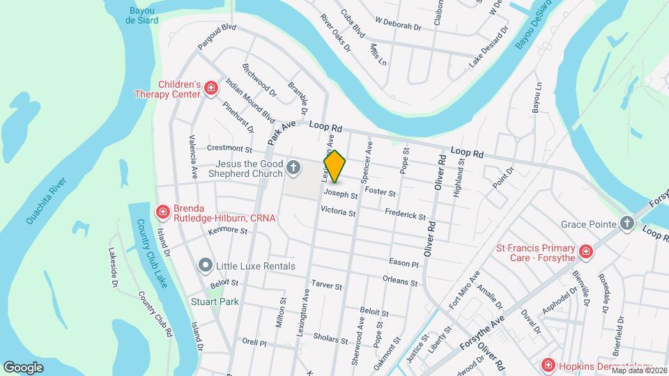704 Joseph St Mapa y Detalles de la Ubicación
