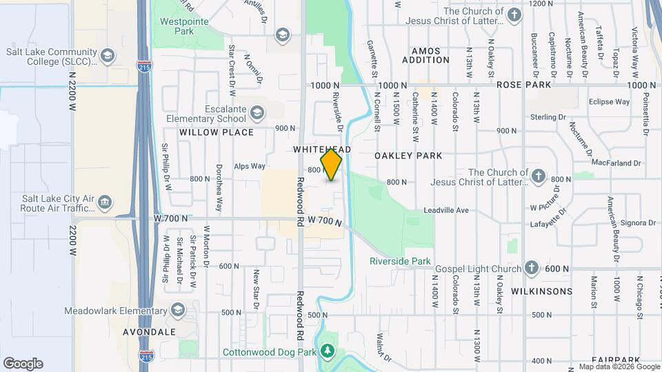 752 N Irving St - 4 PLEX Map and Location Details