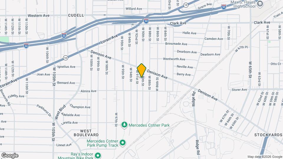 3308 W 90th St Map and Location Details