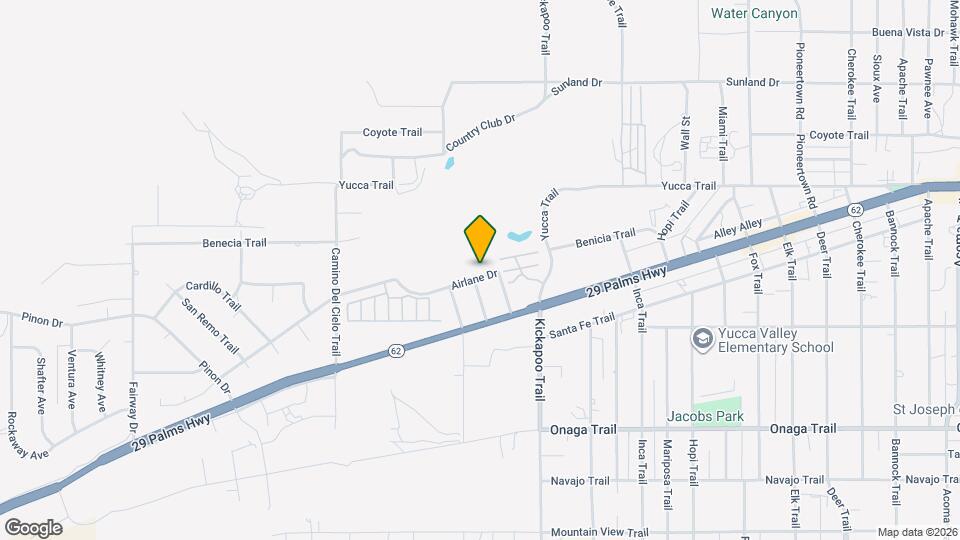 55190 Airlane Dr Map and Location Details