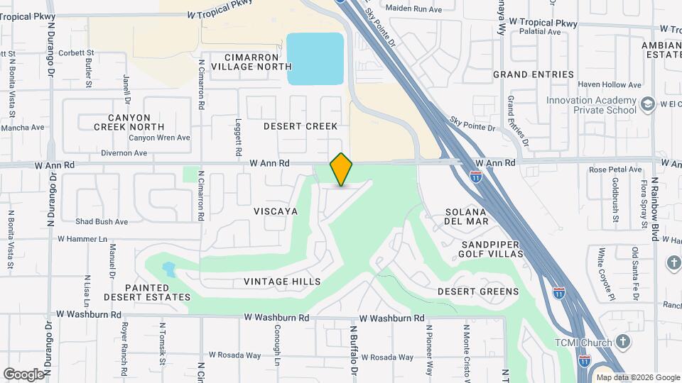 7629 Valley Green Dr Mapa y Detalles de la Ubicación