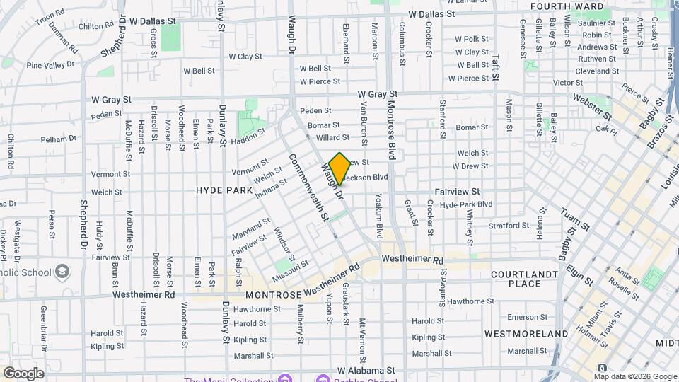 1332 Fairview St Mapa y Detalles de la Ubicación