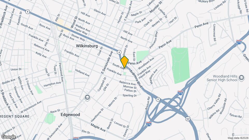 1166 South Ave, Unit 3 Map and Location Details