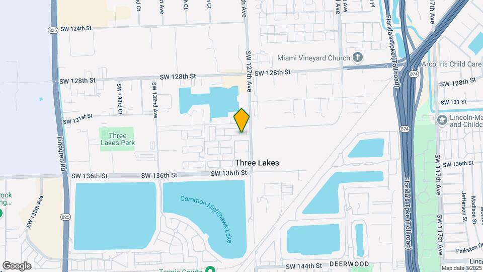 12736 SW 133rd St Map and Location Details