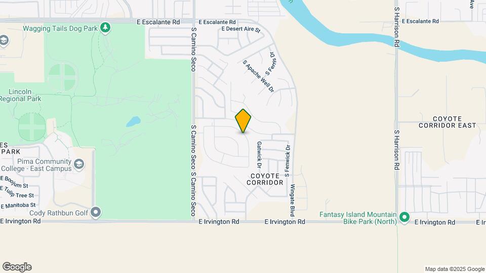 8821 E Stone Meadow Cir Map and Location Details