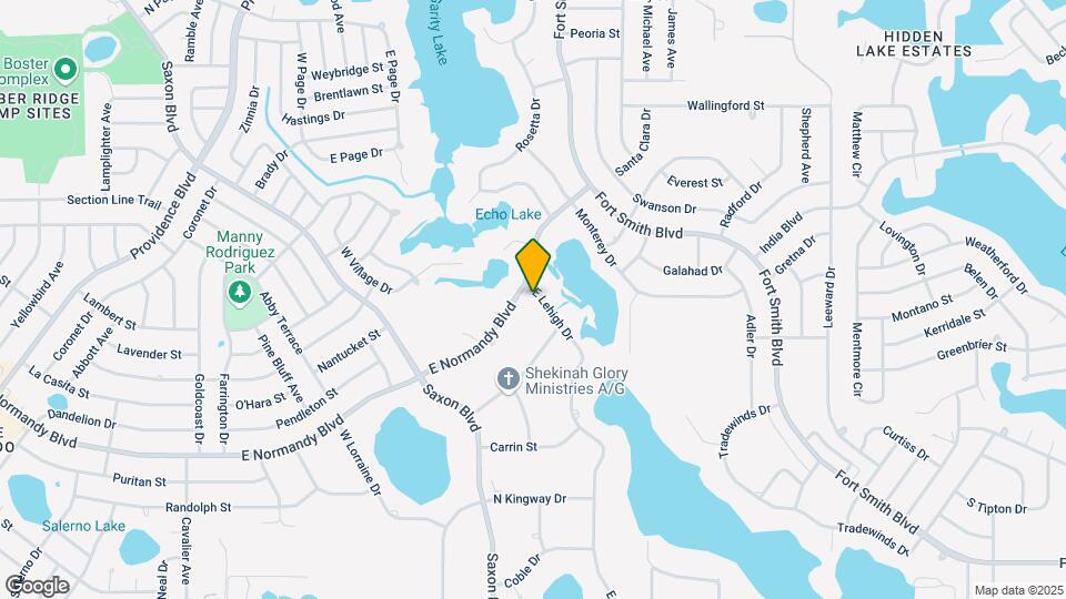 880 E Lehigh Dr Map and Location Details
