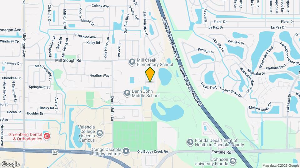 2440 Oak Mill Dr Map and Location Details