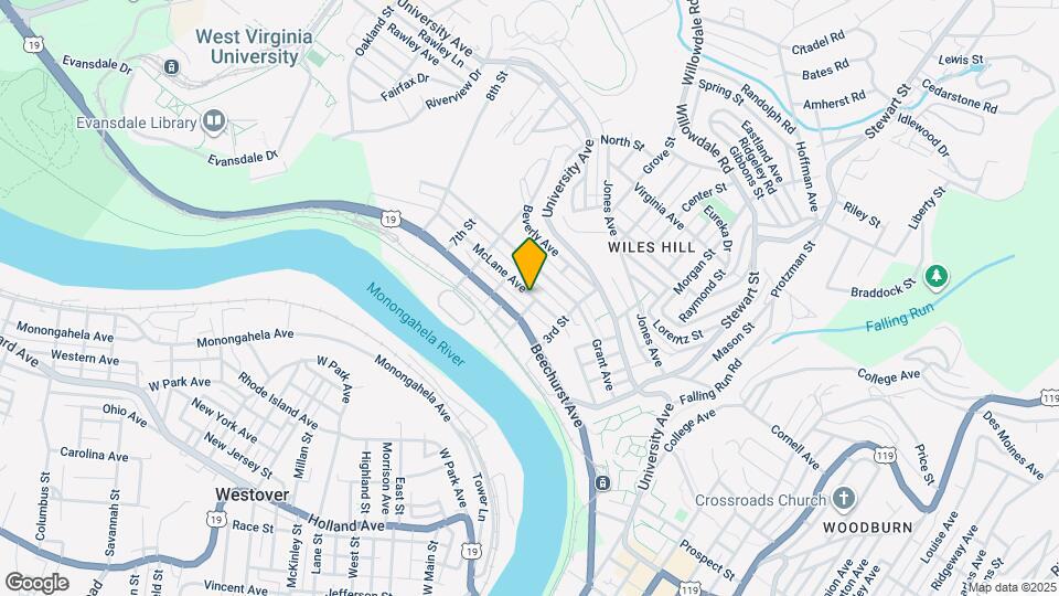 413 McLane Ave, Unit Apt 3 Map and Location Details