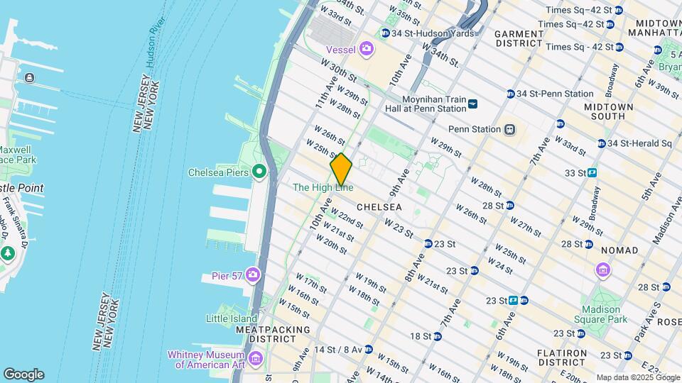 465 W 23 St Map and Location Details