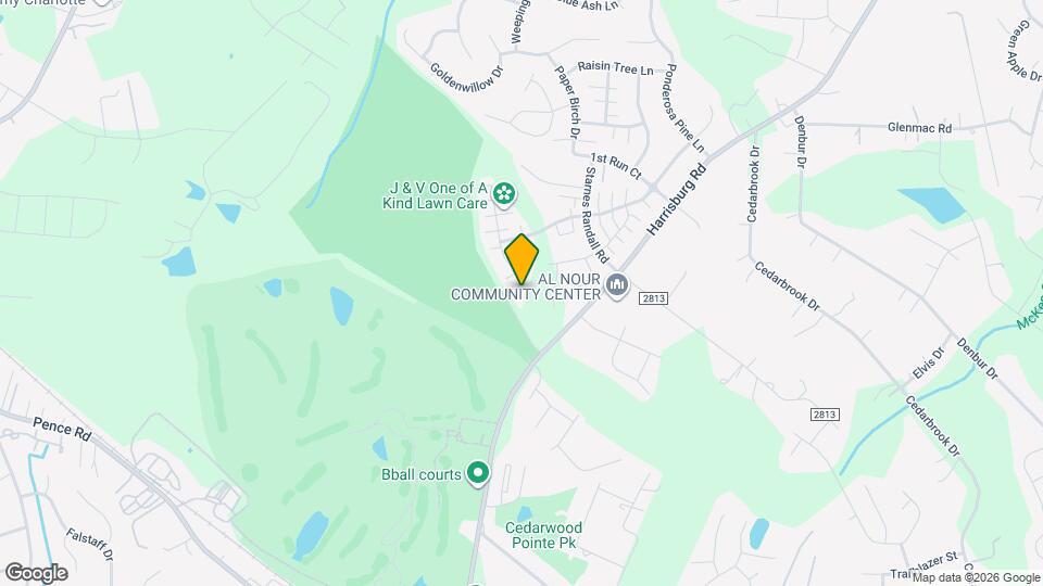 7621 Mockernut Dr Map and Location Details