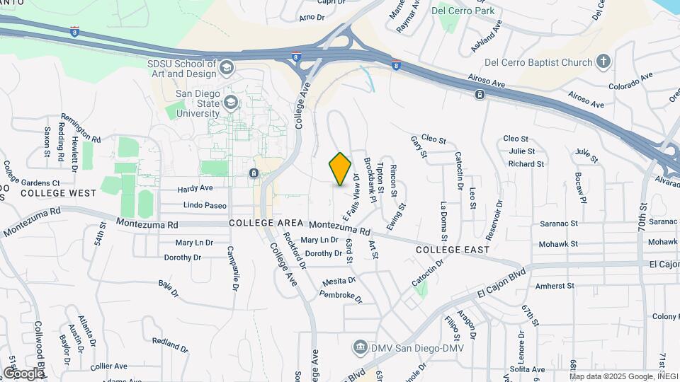 6240 Adobe Dr Map and Location Details