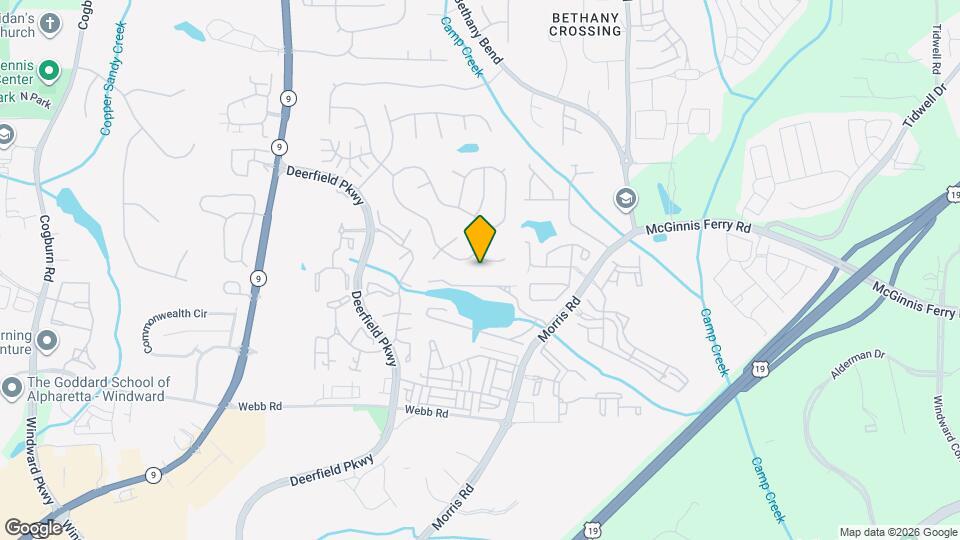 615 Chantress Ct Map and Location Details