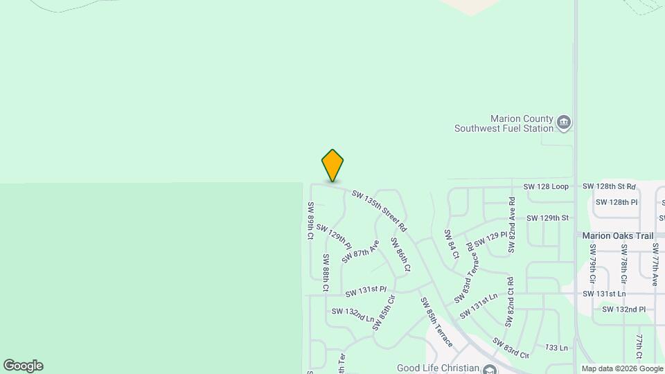 8902 SW 135th Street Rd Map and Location Details