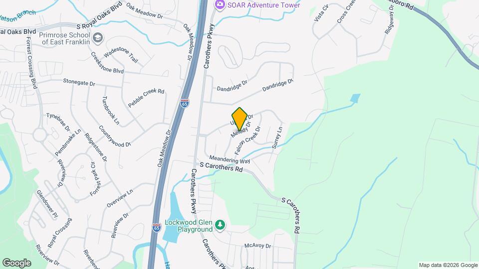 2119 Melody Dr Map and Location Details