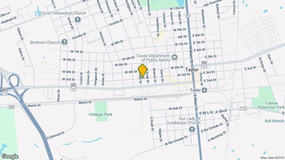 719 W 3rd St Map and Location Details