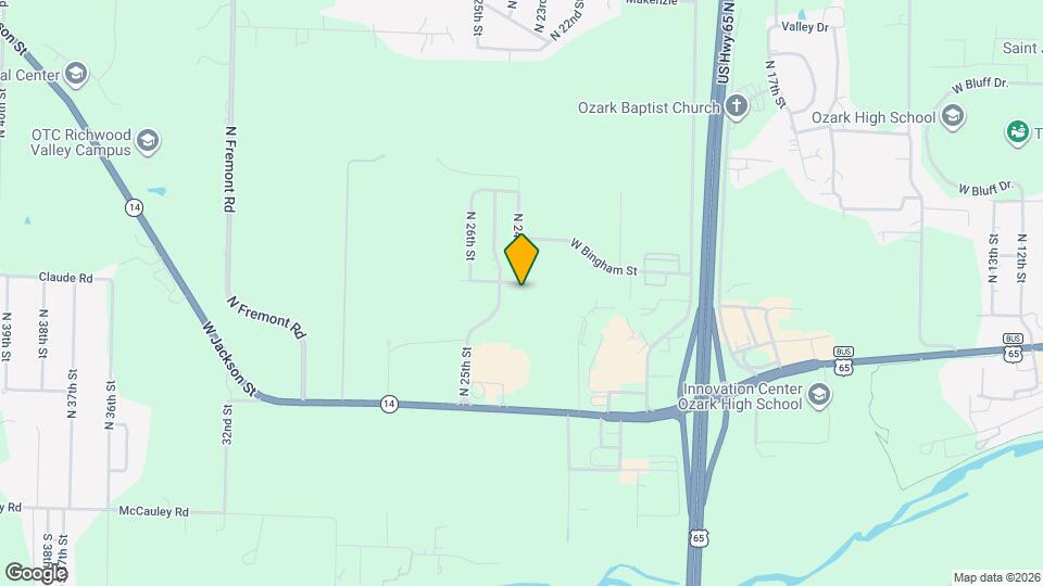 2202 W Jonquil Ln Map and Location Details