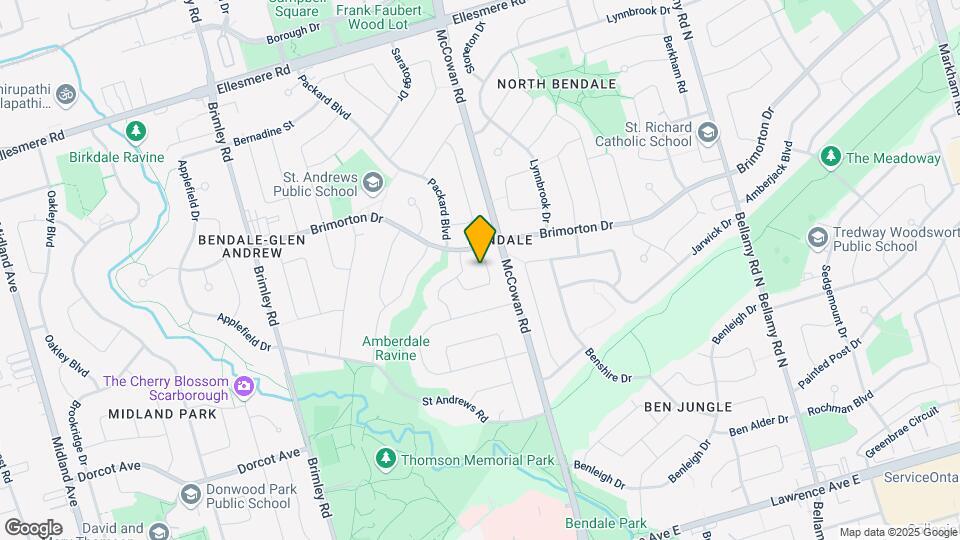 32 Durrington Crescent Map and Location Details