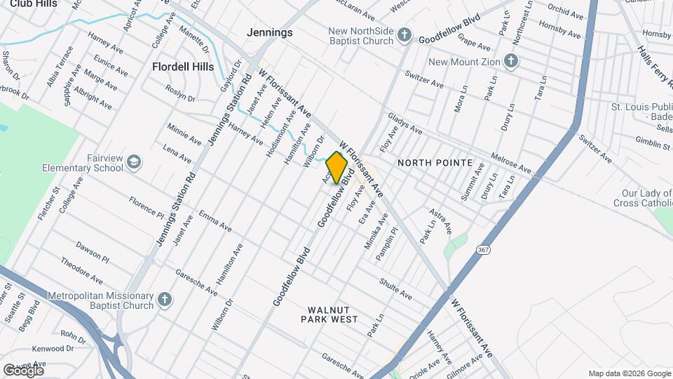 5713 Goodfellow Blvd Map and Location Details