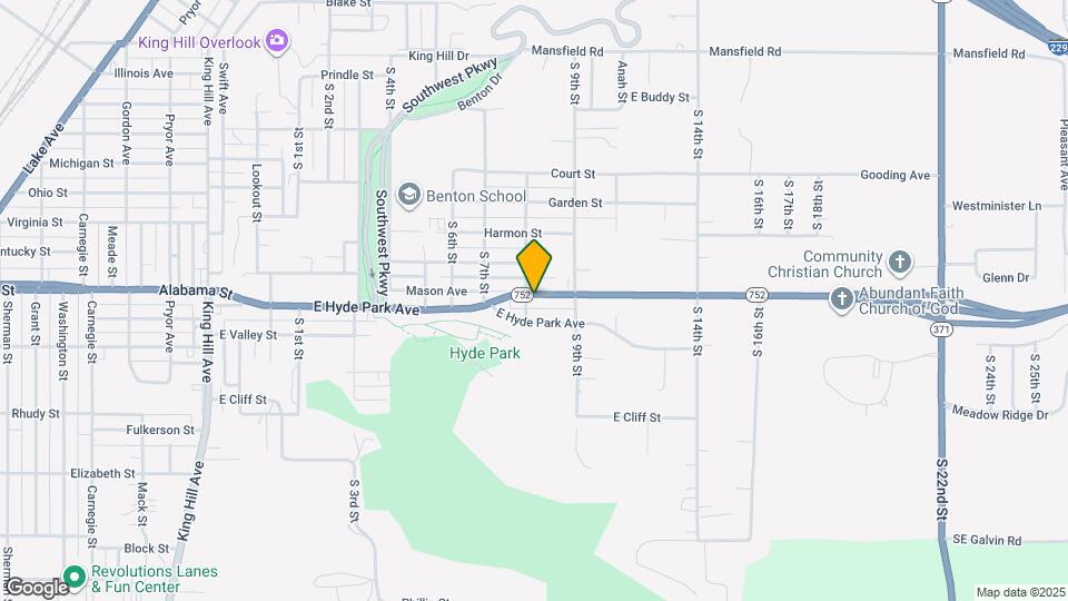 804 Mason Rd Map and Location Details