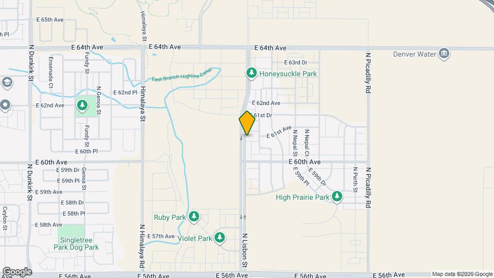 6098 N Lisbon St Map and Location Details